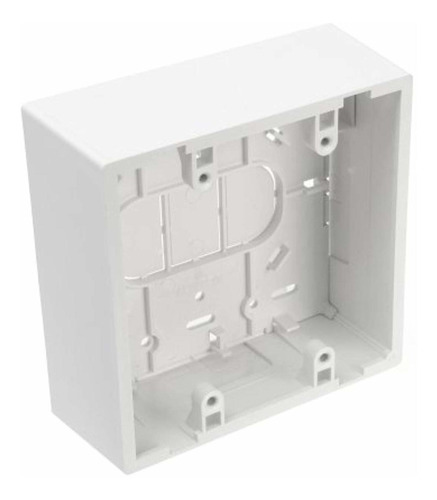 Leviton 42777-2wa Surface Mount Backbox, Dual Gang, White