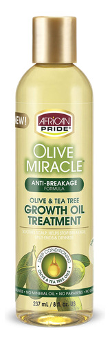 African Pride Aceite De Crecimiento Milagroso De Oliva, 8 On