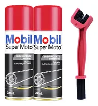 Comprar Lubrificantes Mobil Super Moto + Escovinha De Limpeza