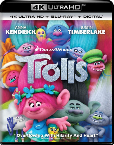 4k Ultra Hd + Blu-ray Trolls