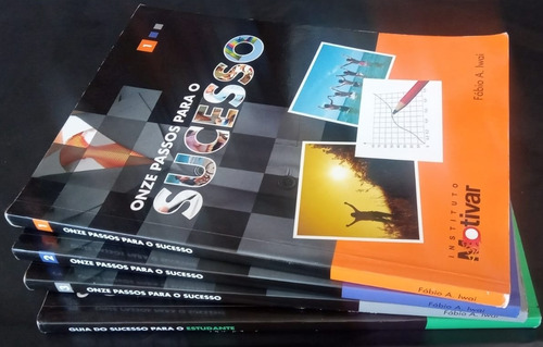Livro Kit Onze Passos Para O Sucesso Volume 1, 2 E 3 + Guia Do Sucesso Do Estudante (Usado)