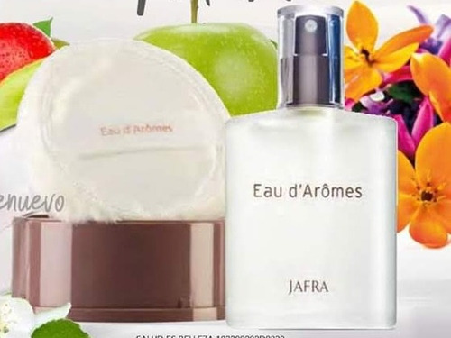 Set Eau D'aromes Perfume Y Talco Corporal By Jafra