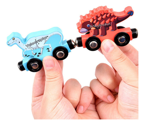 . Juego De Juguetes De Tren Apilable, Juguetes De Tren De