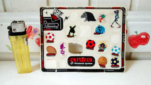 Aiwa Calcos Walkman Originales. Martinez (Usado)