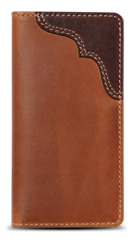 Cartera Hoj Co. Buck Rodeo | Cuero De Plena Flor Crazy Horse