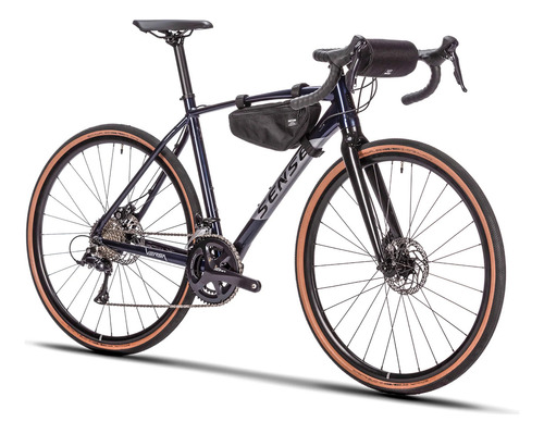 Bicicleta Gravel Sense Versa 18v Cor Azul/prata Tamanho Do Quadro L (55) 178~184cm