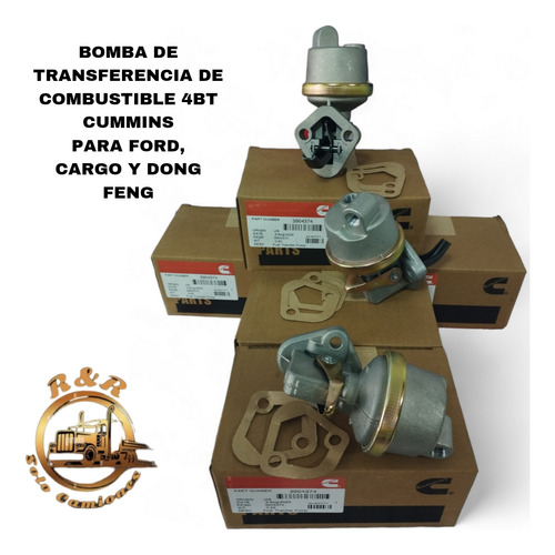 Bomba De Transferencia De Combustible Cummins 4bt, Para Ford