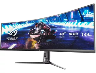 Monitor Gaming Curvo Rogstrix Xg49vq Va Fhd 144hz 4ms Hdmi