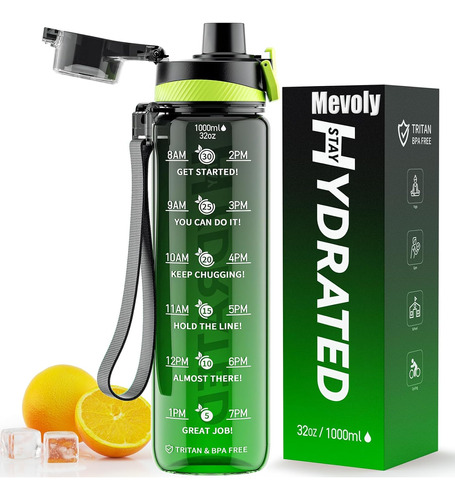 Botella Deportiva De 32 Oz Tritan Fw-b04-1000 Mevoly