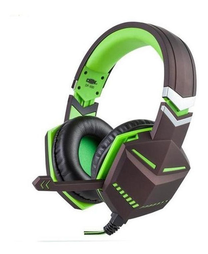 Headset Gamer Verde  Dex Df-500