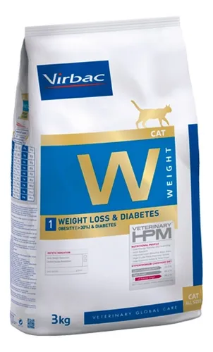 Virbac Alimento Gato Weight Control De Peso Y Diabetes 3kg