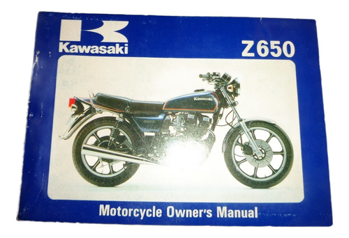 Kawasaki Z 650 1980 Libro Manual Original (Usado)