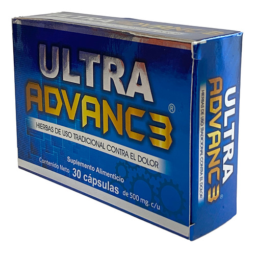Ultra Advance Azul 30 Cápsulas Producto Original 50 Cajas