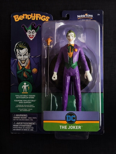 The Noble Collection - Dc Joker - Bendyfigs Action Figures 