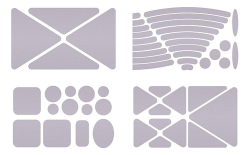 Imagen 2 de 6 de Parches Reflectivos Gear Aid (pack X 4 Diseños)