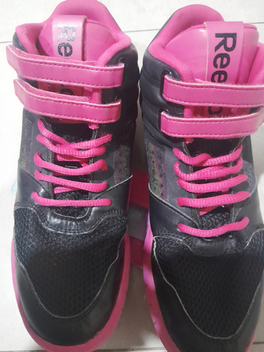 Zapatillas Reebok Fucsia 7 1/2 Usa Plantilla 25.5 Cm Impecab