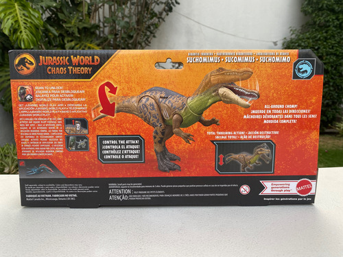 Suchomimus Gigantic Trackers Chaos Theory Jurassic World (Usado)