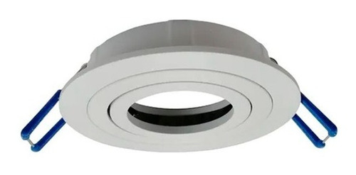 Imagen 1 de 8 de Spot Embutir Dicro Aluminio Blanco Negro Fidel Gu10 220v