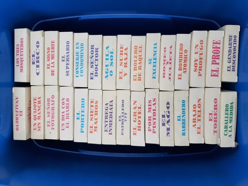 30 Películas Cantinflas Colección Completa Vhs (Usado)
