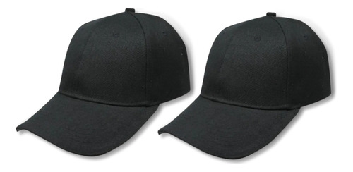 2 Gorras Beisbol Lisas Económicas Para Bordar