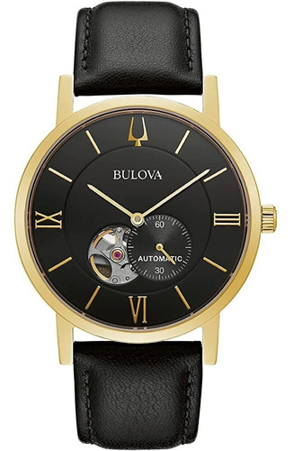 Bulova Reloj Automático Clásico De Acero Inoxidable En Tono 