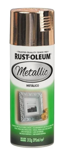 Pintura Aerosol Rust Oleum Metallic Efecto Metalizado Bronce