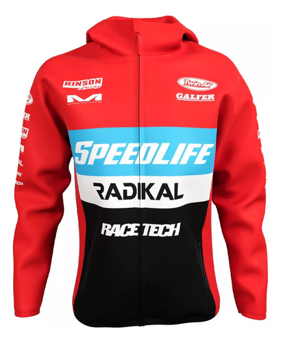 Campera Rompeviento Radikal Racing Moto Urbano - Fas Motos