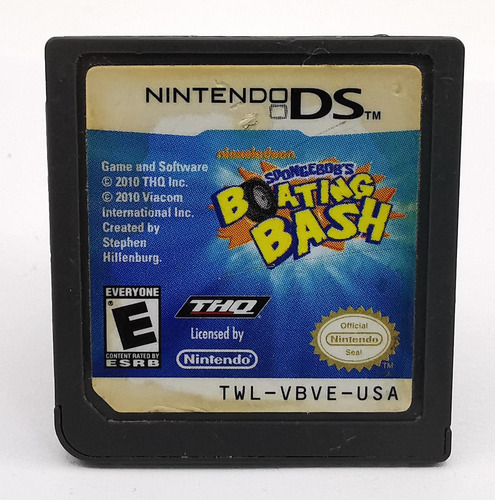 Spongebobs Boating Bash Ds Nintendo * R G Gallery