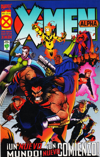 Comic X - Men Alpha Un Nuevo Mundo Un Nuevo Comienzo Vid