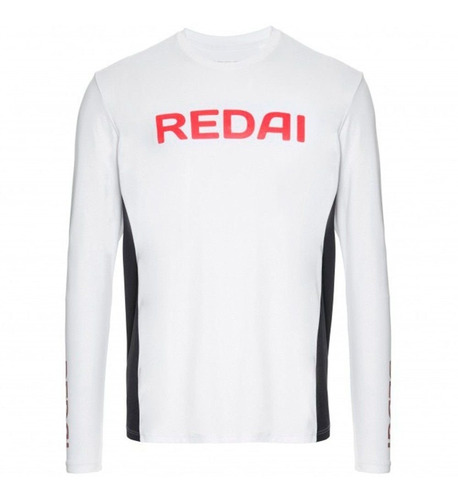 Camiseta Redai Masculina Alta Performance Team Cor Branco