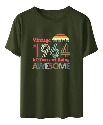 Camisa J Tops 1964 Para Mujer Para Regalos De 60 Cumpleaños