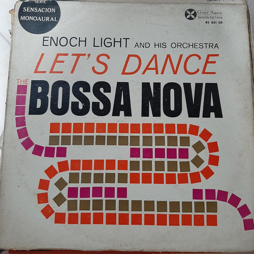 Portada Enoch Light His Orch Lets Dance The Bossa Nova P2