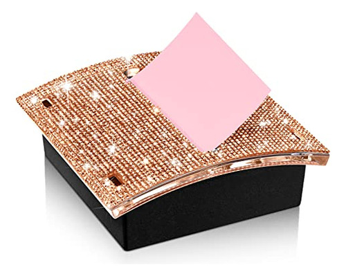 Rhinestone Self Stick Note Pad Holders 4 X 4 Inches Mem...