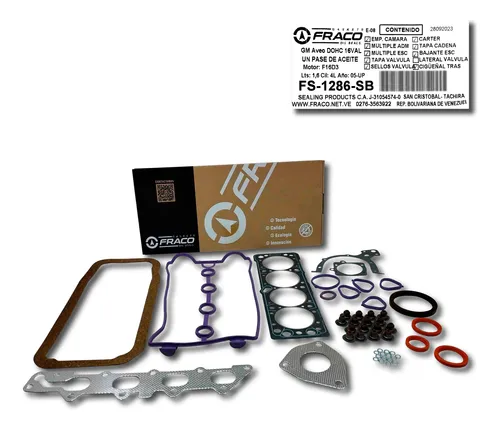 comprar Kits Juego Empacaduras Aveo 2009 2010 2011 Lt Ls Speed 1h