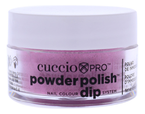 Esmalte De Uñas Dip System, Rosa Intenso, Purpurina, 0.5 Oz