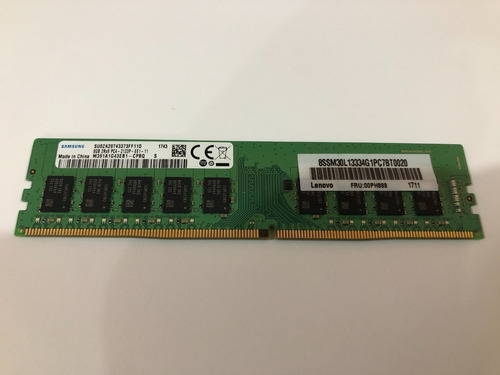 Imagem 1 de 1 de Memoria Servidor Lenovo Ts150 8gb Ddr4 Udimm Ecc Fru 00ph889