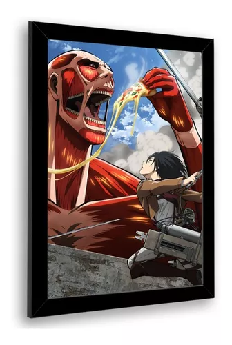 Quadro decorativo Attack on Titan Temporada 3