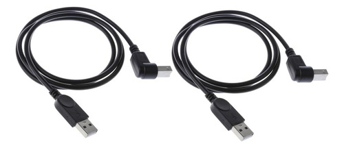 Para 2 Piezas Cable De Extensión Datos Impresora Usb 2