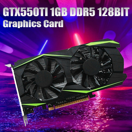 Tarjeta Gráfica Gtx550ti Tarjeta De Video Pcie 2.0 Ddr5 De 1