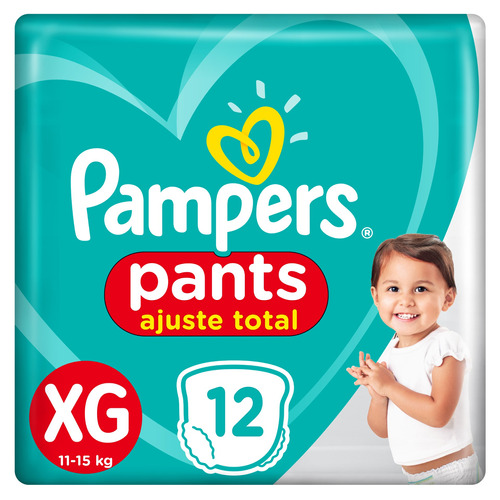 Pañales Pampers Pants Ajuste Total  XG