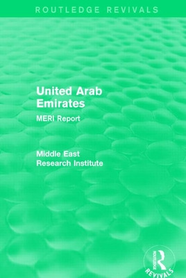 Libro United Arab Emirates (routledge Revival): Meri Repo...