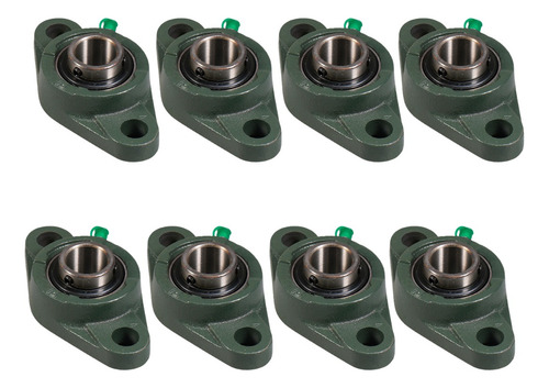 08 Mancal Flange Com Rolamento Ucfl208 - P/ Eixo 40mm