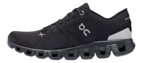 Tenis On Cloud On Running X 3 Negro Con Gris 60.98705