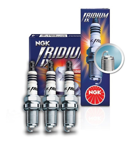 Jg Velas Ngk Cr9eix Iridium Tiger 800 (3 Unidades)