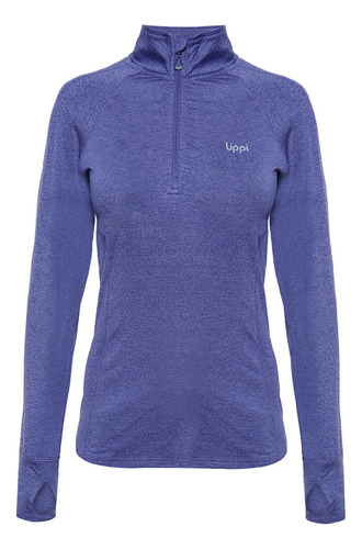 Poleron Mujer Ventus Nano-f 1/4 Zip Morado Lippi