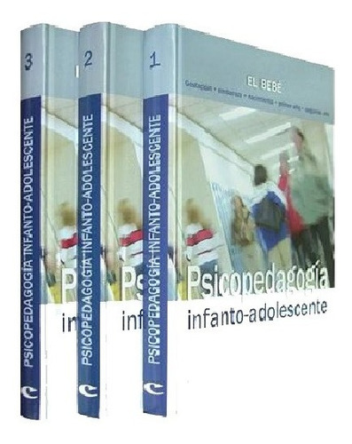 Libros Psicopedagogía Infanto - Adolescente 3 Tomos