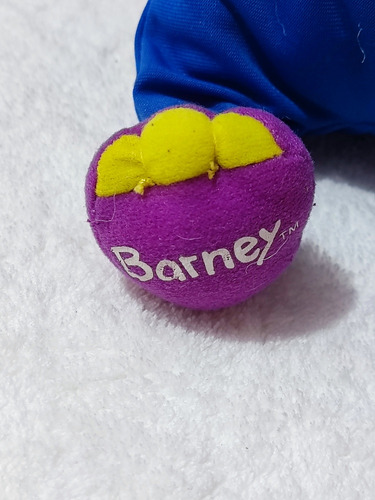 Lote 2 Peluches, Big Bird De Plaza Cesamo Y Barney. (Usado)