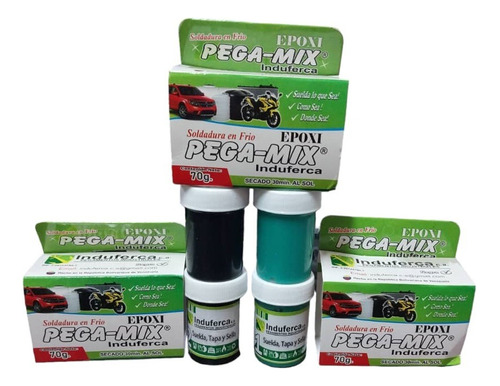 Pega-mix Pega Tanque Induferca Secado Rapido 70g (pack X 3)