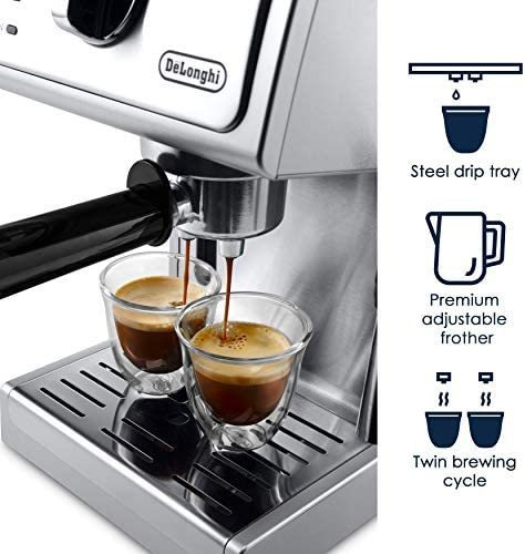 Cafetera Eléctrica De Longhi Ecp3420 Tipo Expresso - Acero