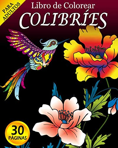 Libro: Libro De Colorear Para Adultos: Colibríes